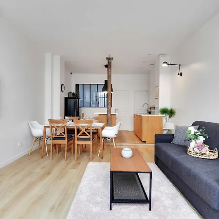 Appartamento Loft Lumineux Et Design - 6 Personnes Voltaire 11e